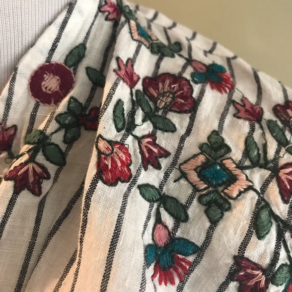 π Host Pick π Zara embroidered linen dress π - Picture 4 of 8